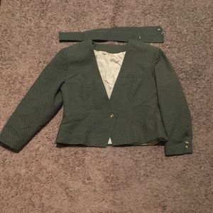 Vintage Green Blazer